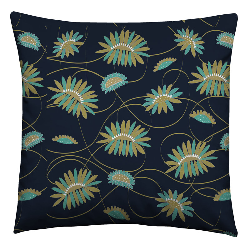 Alvin Bell Floral Square Cushion
