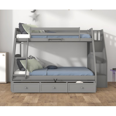 Avetik Kids Twin Over Full Bunk Bed