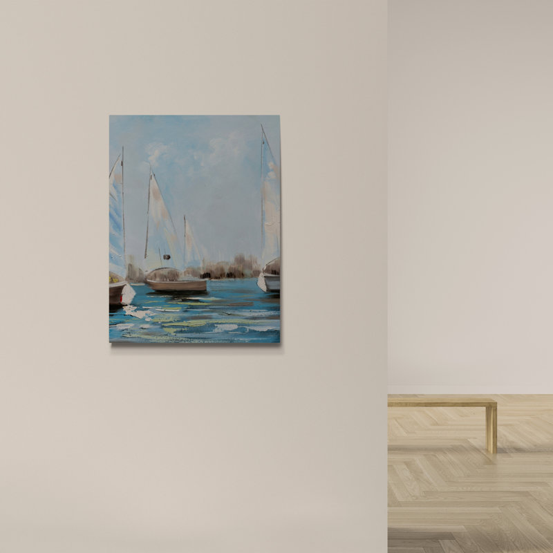 «Quiet Harbor», reproduction d'art sur toile tendue, 1520