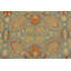 Tapis oriental traditionnel en laine noué à la main bleu 7 pi 10 po x 9 pi Ziegler