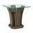 Acton Glass Top End Table