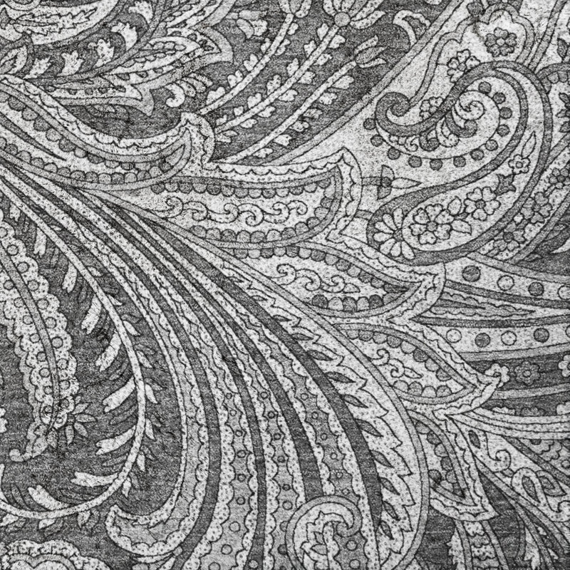 Tapis cachemire ADS654, Gris, 10 pi x 14 pi
