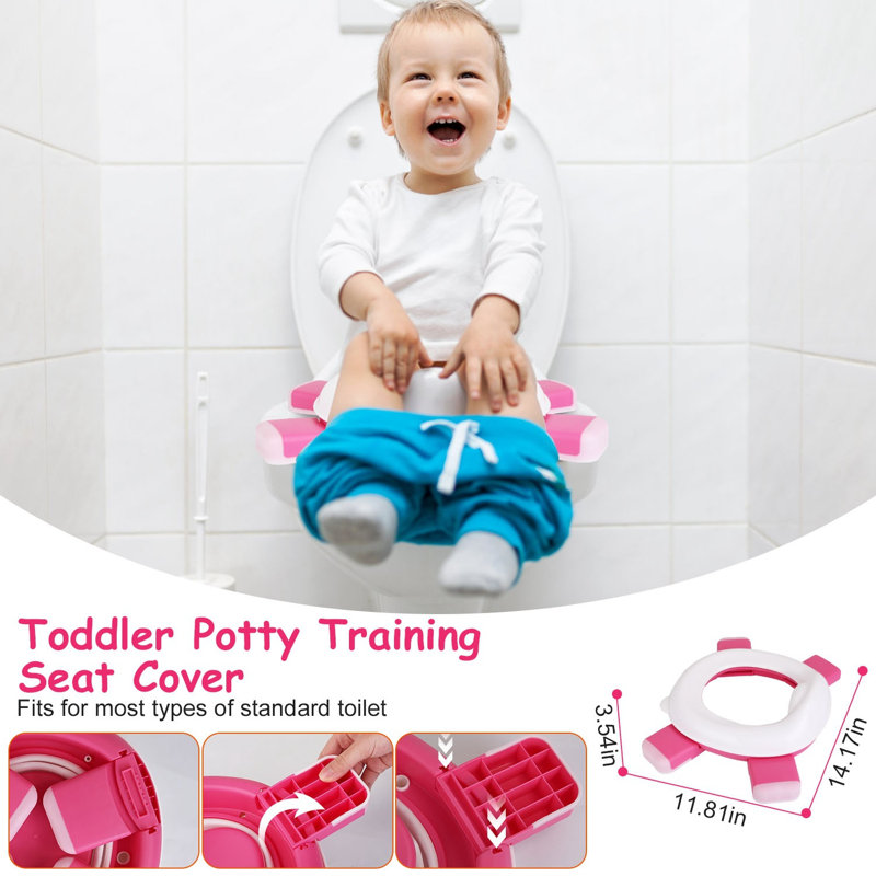 Couvre-siège de toilette portatif pour enfant