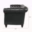 Canapé Chesterfield 84,65 po.-383387536