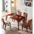 Retro rectangular dining table