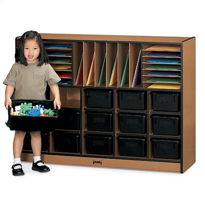 Sproutz Sectional Mobile 34 Compartment Cubby -  Jonti-Craft, 0415JCWW112