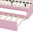 Upholstered Platform Daybed With Trundle Bed, Upholstered Bed Frame With USB-643683387