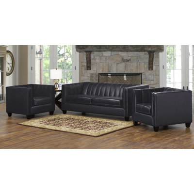 Telfair 3 - Piece Living Room Set