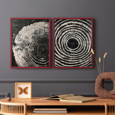 ABSTRACT Series Cxxxiii - reproduction encadrée de qualité supérieure - prête à être accrochée - aucun clou requis - aucun clou requis