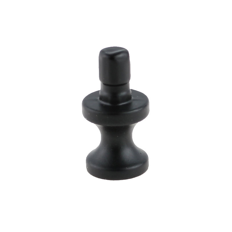 (Paquet de 5) Tige de fixation - Fabrication de bouton ou pied de boîte, Noir