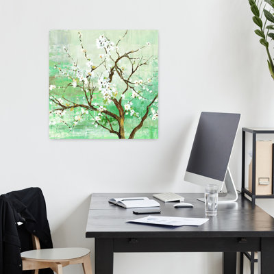 Kyoto Delicate Serene Abstract Nature Spring Art