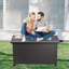 Tissu noir de 53 gallons TechPace-88982551