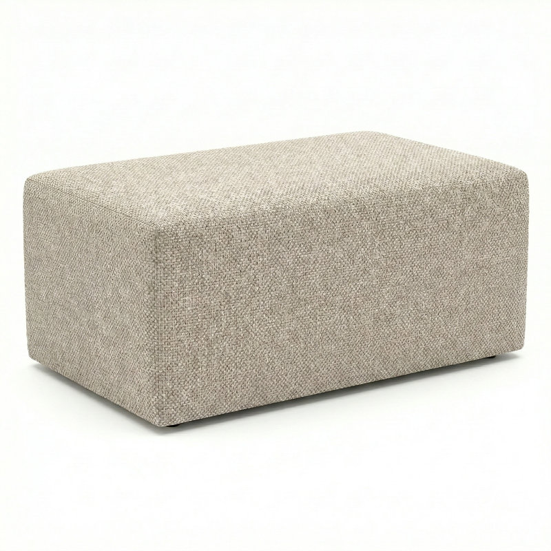 Pouf d'extérieur berlinois Lily Hive 18X30x13, Beige