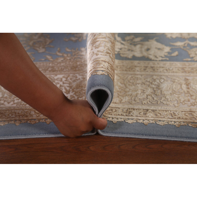Tapis traditionnel floral 7 x 10