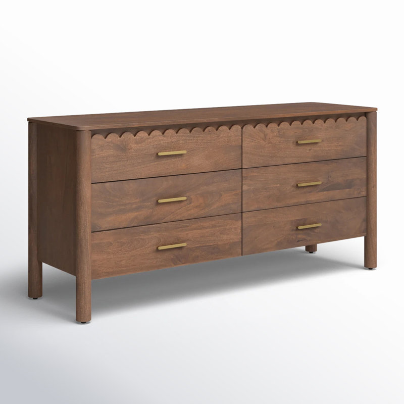 Commode double 6 tiroirs Lola