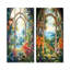 Ensemble de 2 décorations murales tropicales-1818218960-1818218967