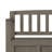 Brooklyn 48"W Solid Wood Contemporary Entryway Storage Bench with Lift-Top Lid and Dual Compartments-1508666171
