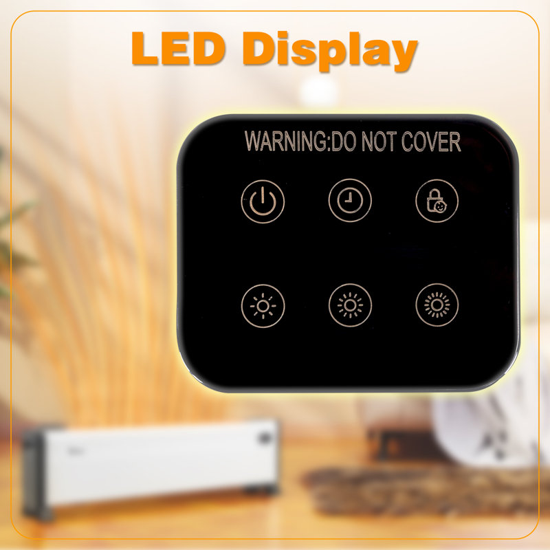 32 In. 1500-Watt Baseboard Heater With Remote