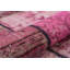 Tapis rose moderne fabriqué à la main Modern