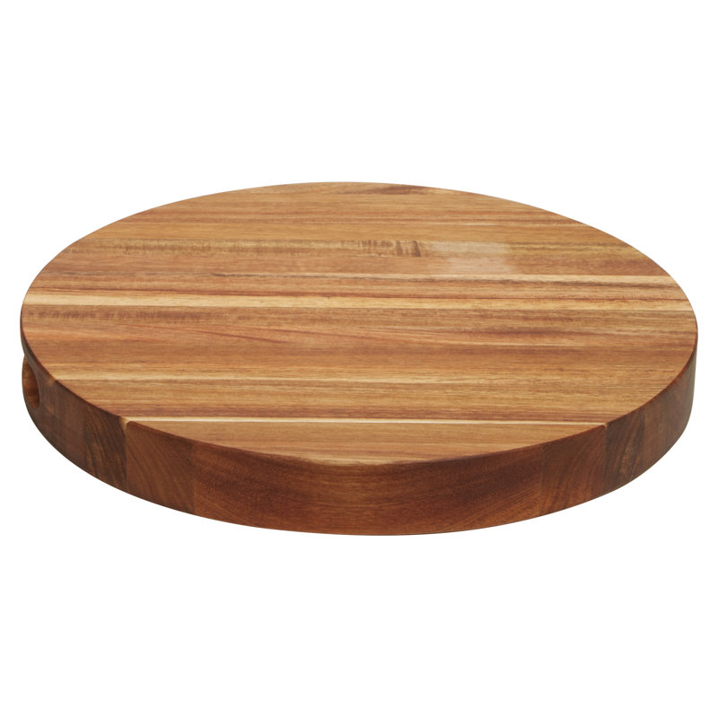 Larksville Stone Red Round Chopping and Serving Board