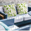 Coussin intérieur / extérieur en polyester filé Lara-92023193-92023189