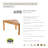31.5'' W Teak Shower Bench