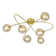 Anahat Glass Semi Flush Mount