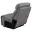 Rochon Upholstered Armless Chair Grey
