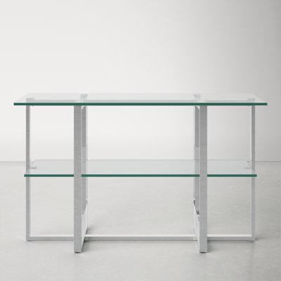 Dern Glass 50" Wide Console Table