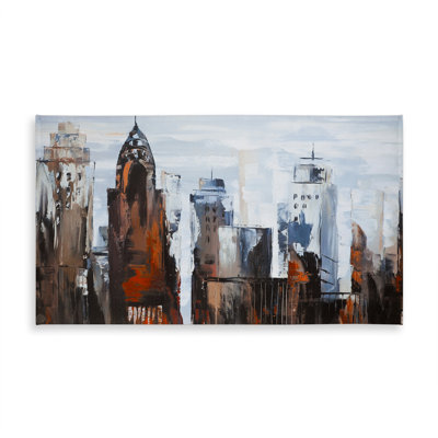 Gray Day in the City Tablecloth | Indoor/Outdoor Home Decor
