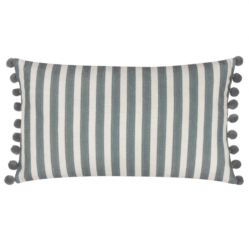 Sessile Leaf Floral Beige Rectangular Cushion Cover