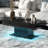 Horacio High Gloss Coffee Table With 16 Colors LED Lights,19.7'' H X 43.3'' W X 21.7'' D-100646332