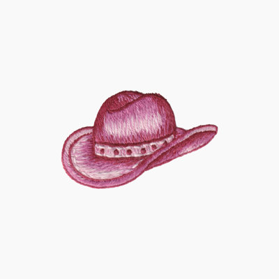Cowgirl Hat Tissue Box Cover