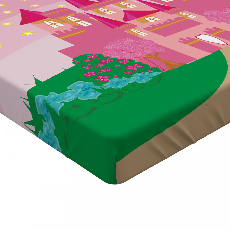 Microfiber Fitted Sheet, Full/Double Fitted Sheet