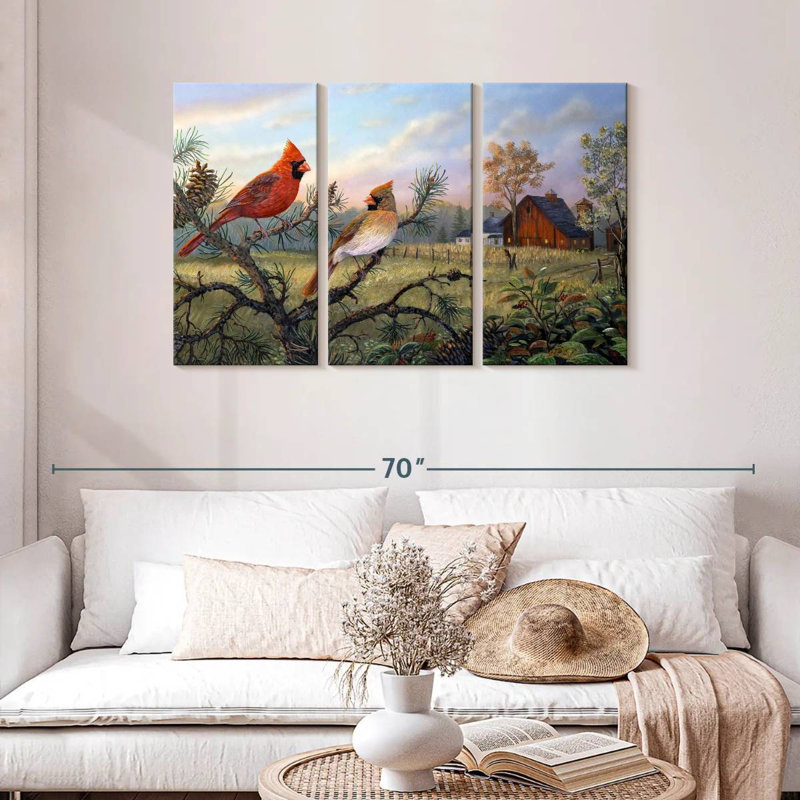Meadow Retreat, 28" H x 45" W