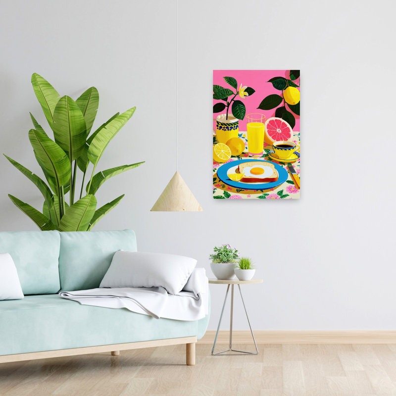«Vibrant Citrus Petit déjeuner», H 24 po x l 16 po