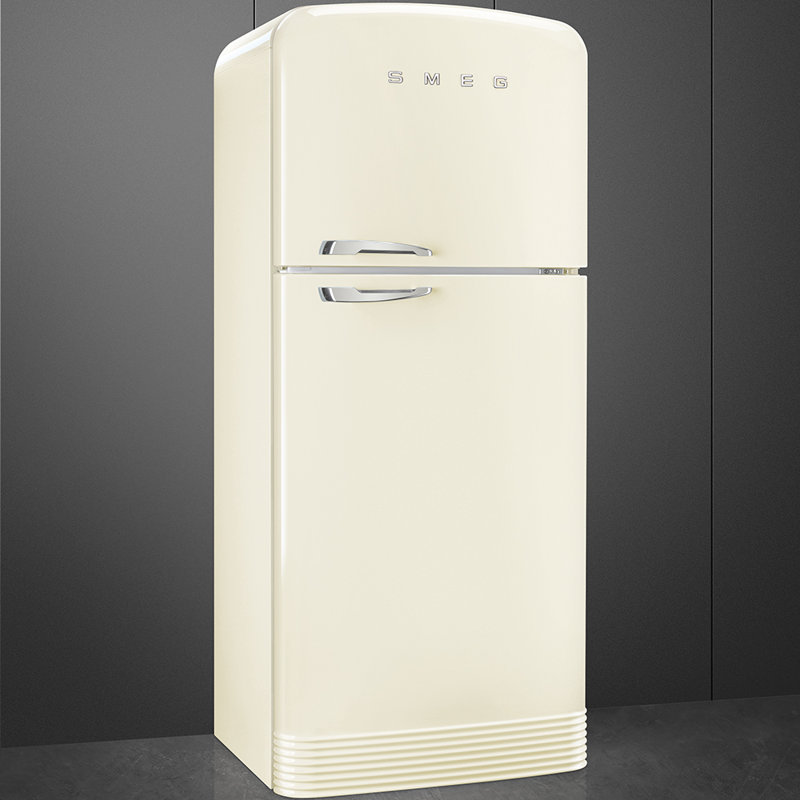 32" Smeg Fab Retro Refrigerator, Right Handed, Cream