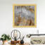 «Gold and Silver Abstract Geode» par Oliver Gal - reproduction-68786390-68786392