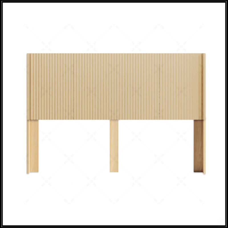 Tête de lit en bois pour grand lit, 64,4 /