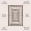 Tapis brun / ivoire Isibeal-1865457626