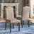 19.5'' H Upholstered Oak Dining Chair-19006966