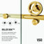Cass 56-60" W x 76" H Sliding Frameless Shower Door with 3/8" Clear Glass-1742482034