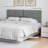 Upholstered Faux Leather King Size Headboard,Sturdy Metal Legs,Tufted Upholstery Design-1645210228-1645210217