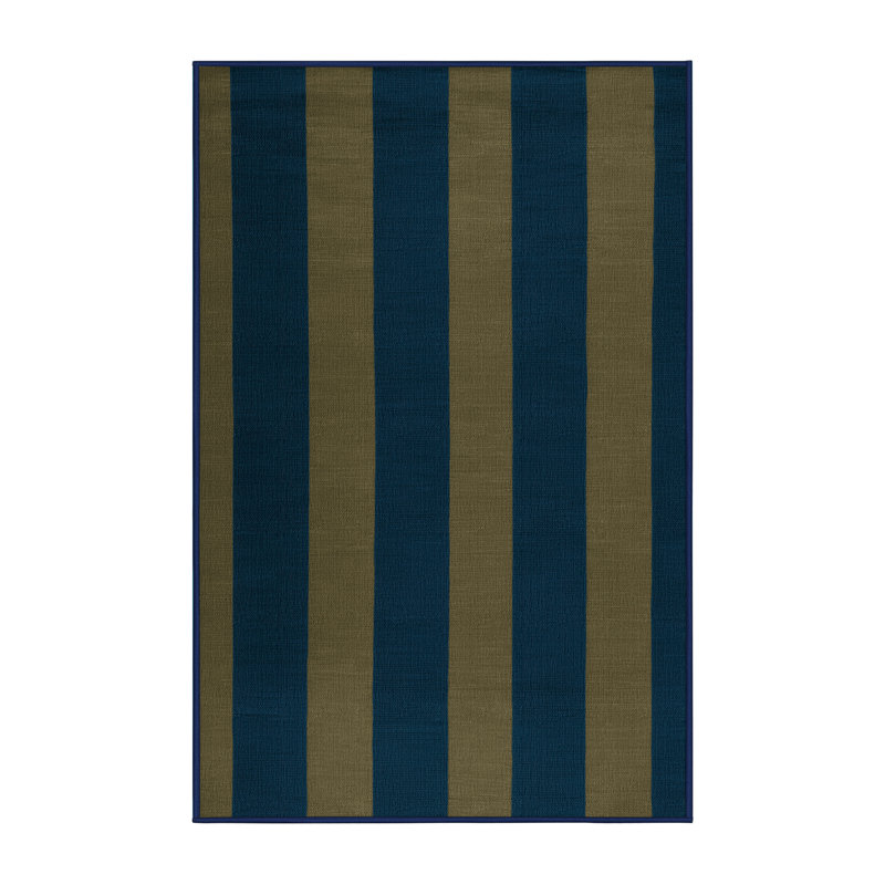 Tapis botanique brun lavable à la machine, Rectangle 6 pi x 9 pi
