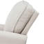 Chaise berçante en tissu Elvin