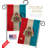 Double Sided 18.5'' H x 13'' W Burlap Flag Set