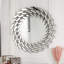Beveled Frameless Gear Accent Wall Mirror