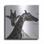 Art de luxe en métal «Giraffe II» par Debra Van Swearinge «Giraffe II» par Debra Van Swearingen-101623378