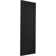 True Fit PVC Single Panel Herringbone Modern Style Fixed Mount Shutters
