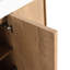 Meuble-lavabo autoportant 48 po (46-7 / 8 po) et 3 portes d'armoire à fermeture en douceur, contreplaqué, (KD-PACKING)